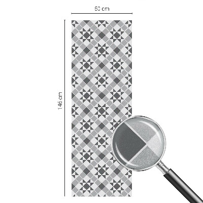 Fólia na okno na ochranu súkromia Geometrické vzory