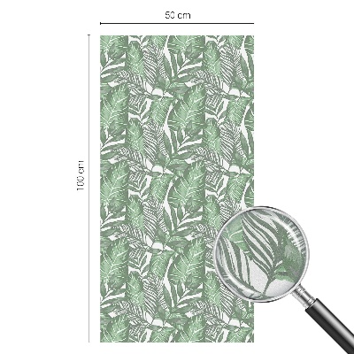 Samolepiaca fólia na sklo Zelená harmónia