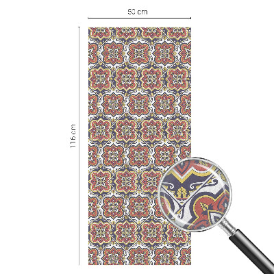 Fólia na okno na ochranu súkromia Kvetinový ornament