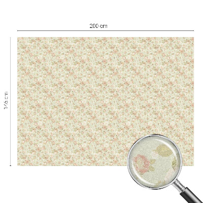 Dekoračná fólia na sklo vitráž Kvetinová elegancia