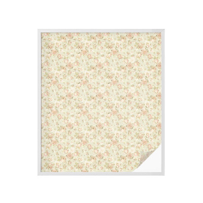 Dekoračná fólia na sklo vitráž Kvetinová elegancia