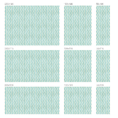 Dekoračná fólia na sklo vitráž Modrý cikcak