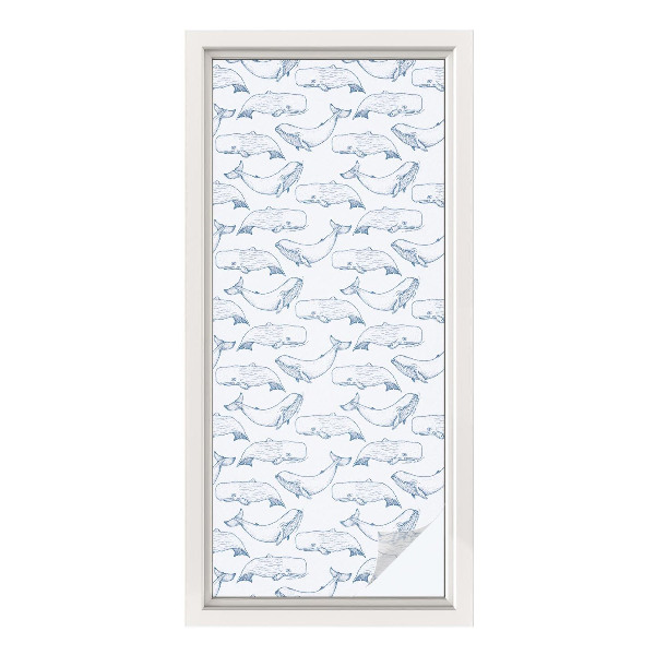 Fólia na okno na ochranu súkromia Morské inšpirácie