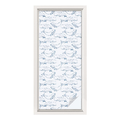 Fólia na okno na ochranu súkromia Morské inšpirácie