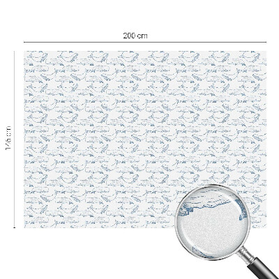 Fólia na okno na ochranu súkromia Morské inšpirácie