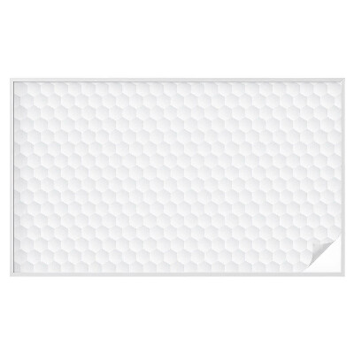 Samolepiaca vitráž na okno a dvere Biela mozaika