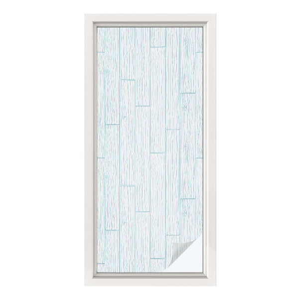 Samolepiaca vitráž na okno a dvere Drevený vzor