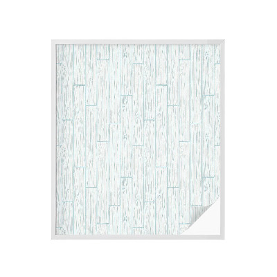 Samolepiaca vitráž na okno a dvere Drevený vzor