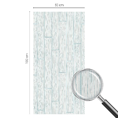 Samolepiaca vitráž na okno a dvere Drevený vzor