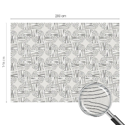 Privátna fólia na okno vitrážová Pokojná symetria