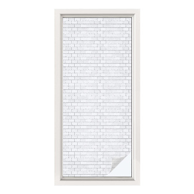 Dekoračná fólia na sklo vitráž Tehlová textúra