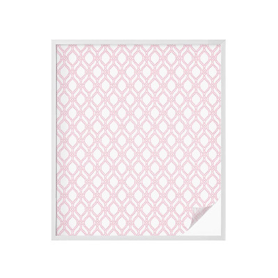 Samolepiaca fólia na sklo Ružové čiary