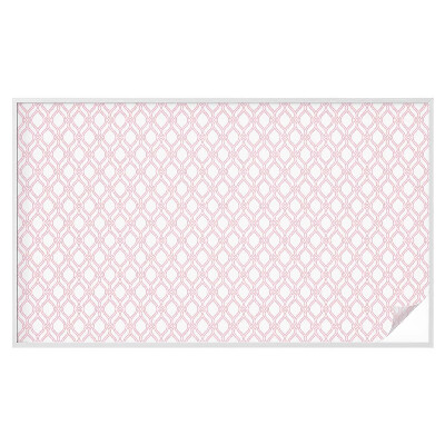 Samolepiaca fólia na sklo Ružové čiary