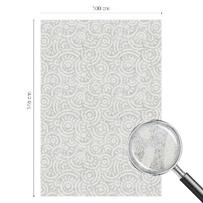 Fólia na okno na ochranu súkromia Geometrická abstrakcia