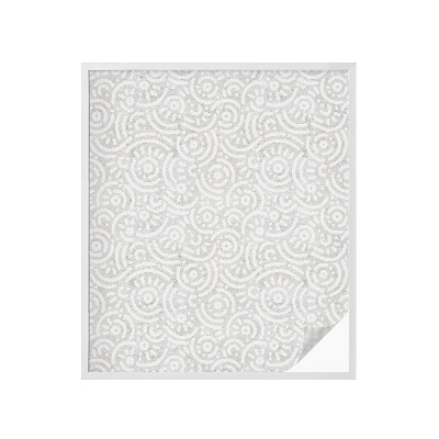 Fólia na okno na ochranu súkromia Geometrická abstrakcia