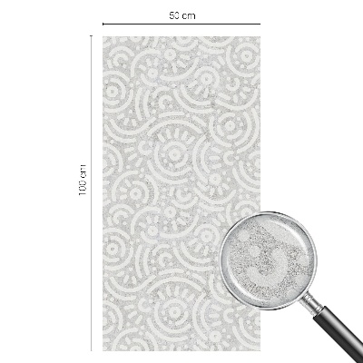 Fólia na okno na ochranu súkromia Geometrická abstrakcia