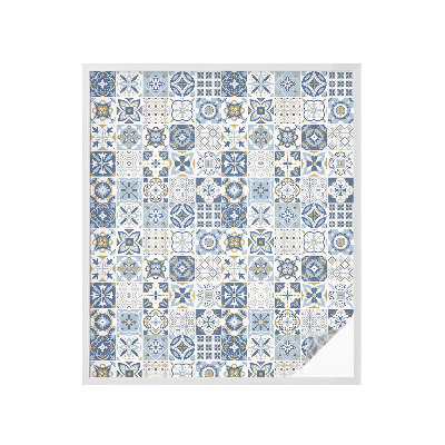 Privátna fólia na okno vitrážová Mozaikové dlaždice