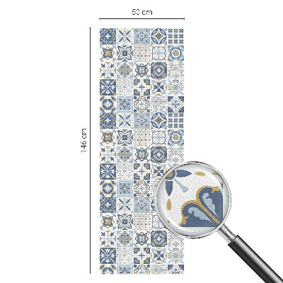 Privátna fólia na okno vitrážová Mozaikové dlaždice