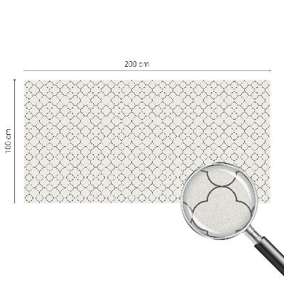 Samolepiaca vitráž na okno a dvere Jednoduchá elegancia