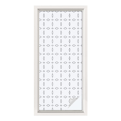 Samolepiaca fólia na sklo Kosoštvorcové tvary