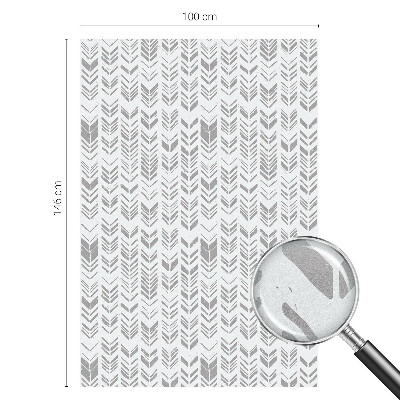 Fólia na okno na ochranu súkromia Vzor šípky