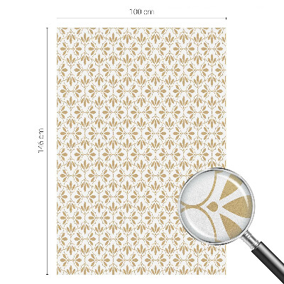 Samolepiaca vitráž na okno a dvere Elegancia rastlín