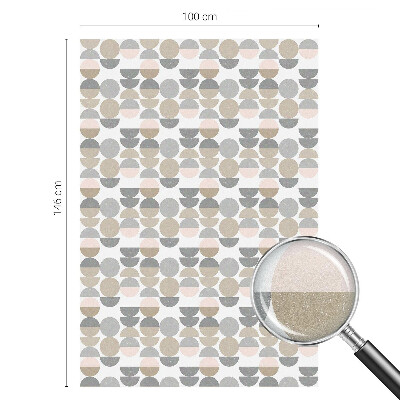 Privátna fólia na okno vitrážová Geometrické vzory