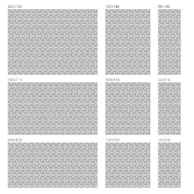 Privátna fólia na okno vitrážová Minimalistické línie