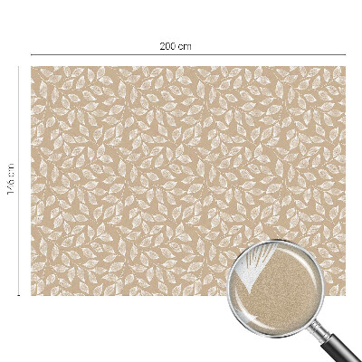 Dekoračná fólia na sklo vitráž Listy prírody