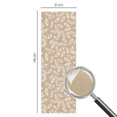 Dekoračná fólia na sklo vitráž Listy prírody