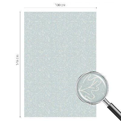 Samolepiaca vitráž na okno a dvere Dubové listy