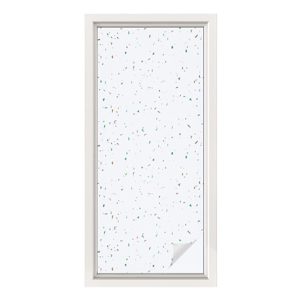 Fólia na okno na ochranu súkromia Rozptýlené prvky