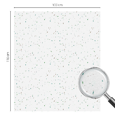 Fólia na okno na ochranu súkromia Rozptýlené prvky