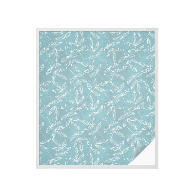 Dekoračná fólia na sklo vitráž Listová elegancia