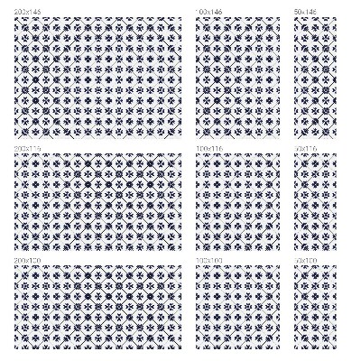 Samolepiaca vitráž na okno a dvere Rastlinný motív