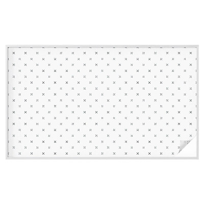 Fólia na okno na ochranu súkromia Geometrické kríže