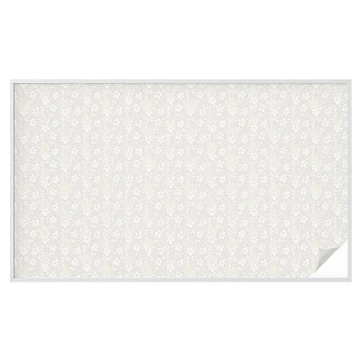 Samolepiaca fólia na sklo Jemné kvety