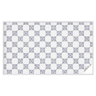 Fólia na okno na ochranu súkromia Geometrické dlaždice