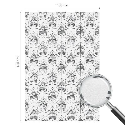 Samolepiaca fólia na sklo Listová elegancia