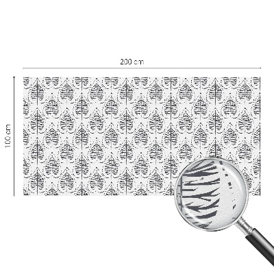 Samolepiaca fólia na sklo Listová elegancia