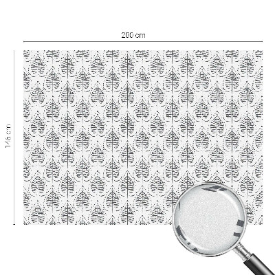 Samolepiaca fólia na sklo Listová elegancia