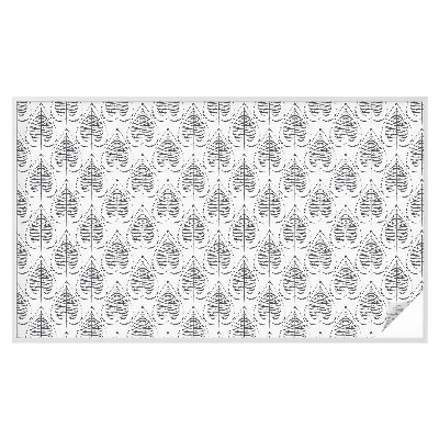 Samolepiaca fólia na sklo Listová elegancia