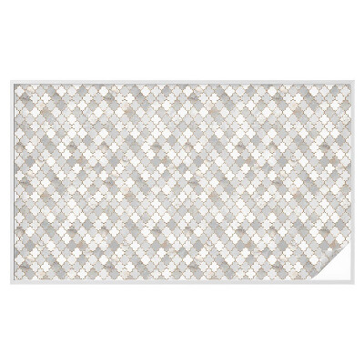 Fólia na okno na ochranu súkromia Geometrická mozaika