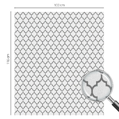Dekoračná fólia na sklo vitráž Geometrický vzor