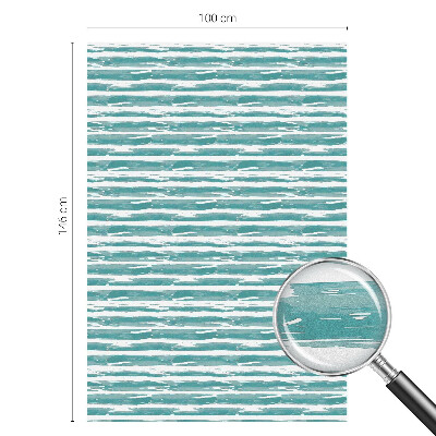 Fólia na okno na ochranu súkromia Zelené pruhy