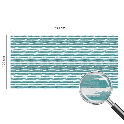 Fólia na okno na ochranu súkromia Zelené pruhy