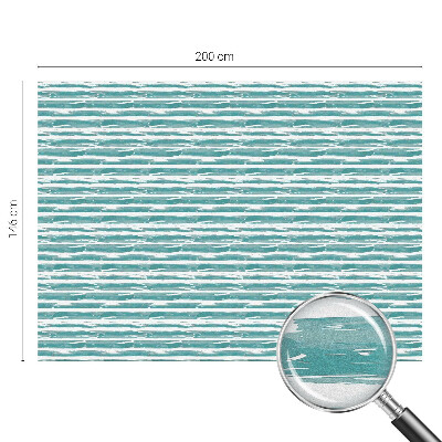 Fólia na okno na ochranu súkromia Zelené pruhy