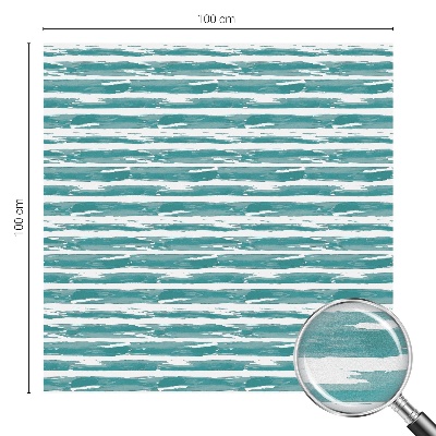 Fólia na okno na ochranu súkromia Zelené pruhy