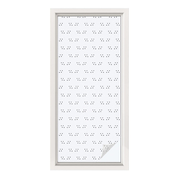 Dekoračná fólia na sklo vitráž Bodkový vzor