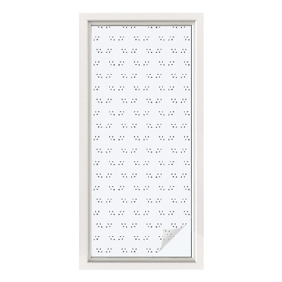 Dekoračná fólia na sklo vitráž Bodkový vzor